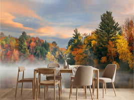 photo-wallpaper-lake-autumn-foliage