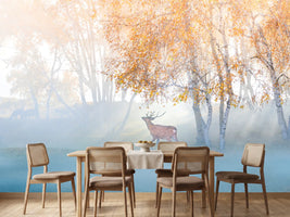 photo-wallpaper-elk-lost-in-mist-x