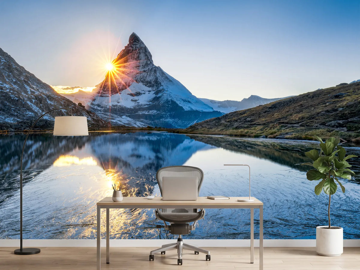 photo-wallpaper-blue-silence-matterhorn