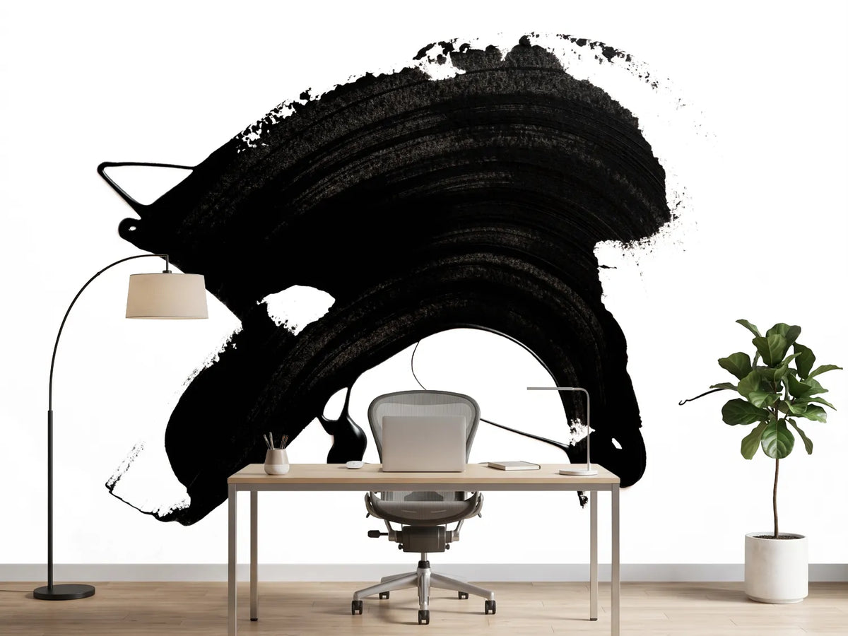 photo-wallpaper-black-abstract-stroke