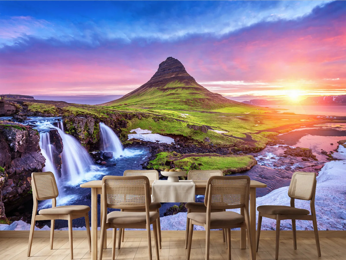 photo-wallpaper-kirkjufell-at-sunrise-in-iceland-beautiful-landscape-and-sunrise