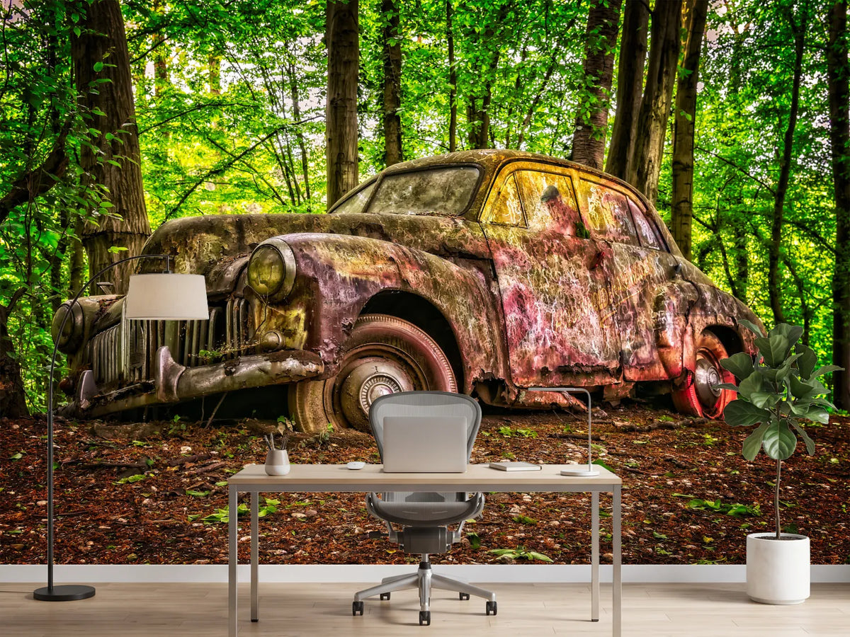 photo-wallpaper-abandoned-classic-car