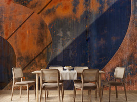 photo-wallpaper-rusty-metal-geometry