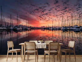 photo-wallpaper-evening-mood-in-the-harbor