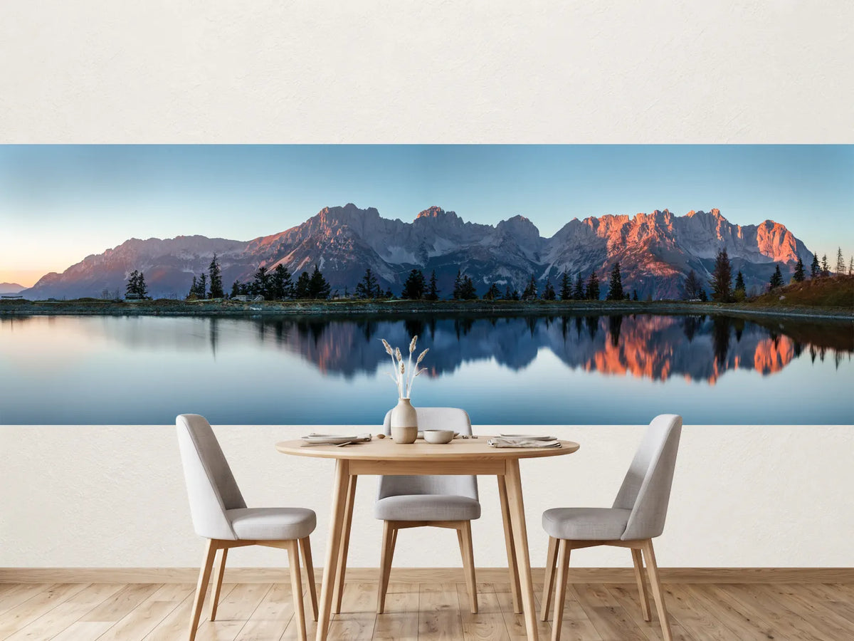 photo-wallpaper-wilder-kaiser-in-the-lake-panorama
