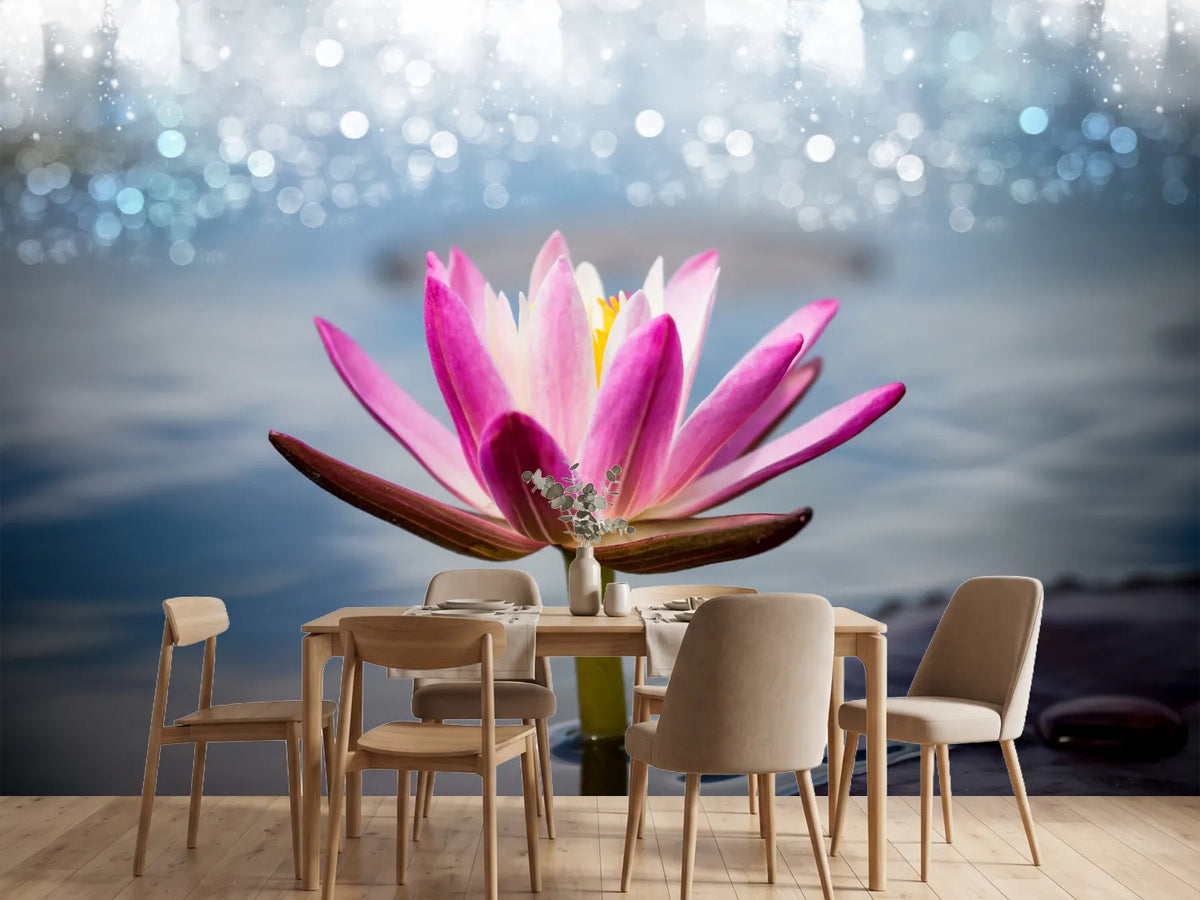 photo-wallpaper-lotus-in-the-morning-dew
