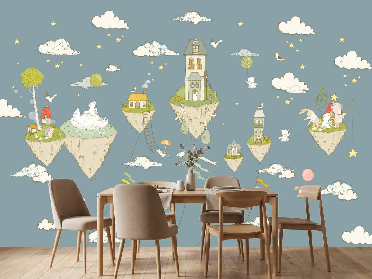 photo-wallpaper-whimsical-sky-village