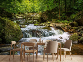 photo-wallpaper-relaxation-at-the-waterfall-ii