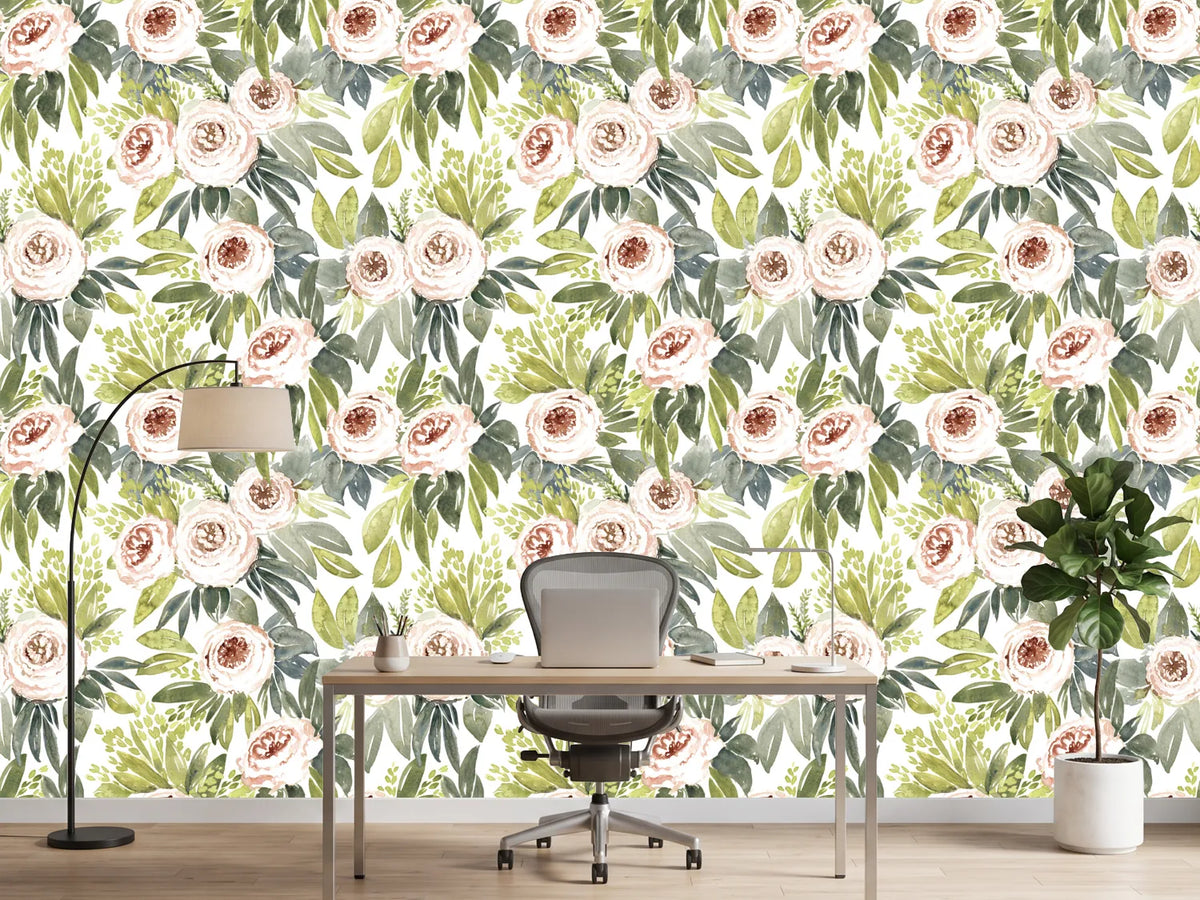 photo-wallpaper-blush-rose-botanical-pattern