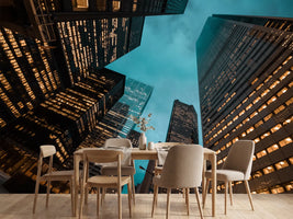photo-wallpaper-night-view-of-toronto-city-skyscrapers-look-up