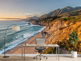 photo-wallpaper-sunset-at-the-cliffs-at-highway-1-in-california