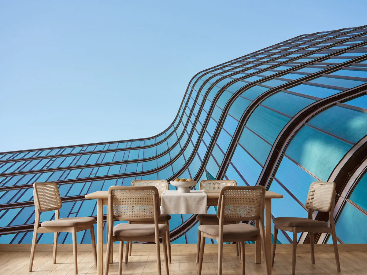 photo-wallpaper-curving-glass-facade-in-blue-seen-from-below