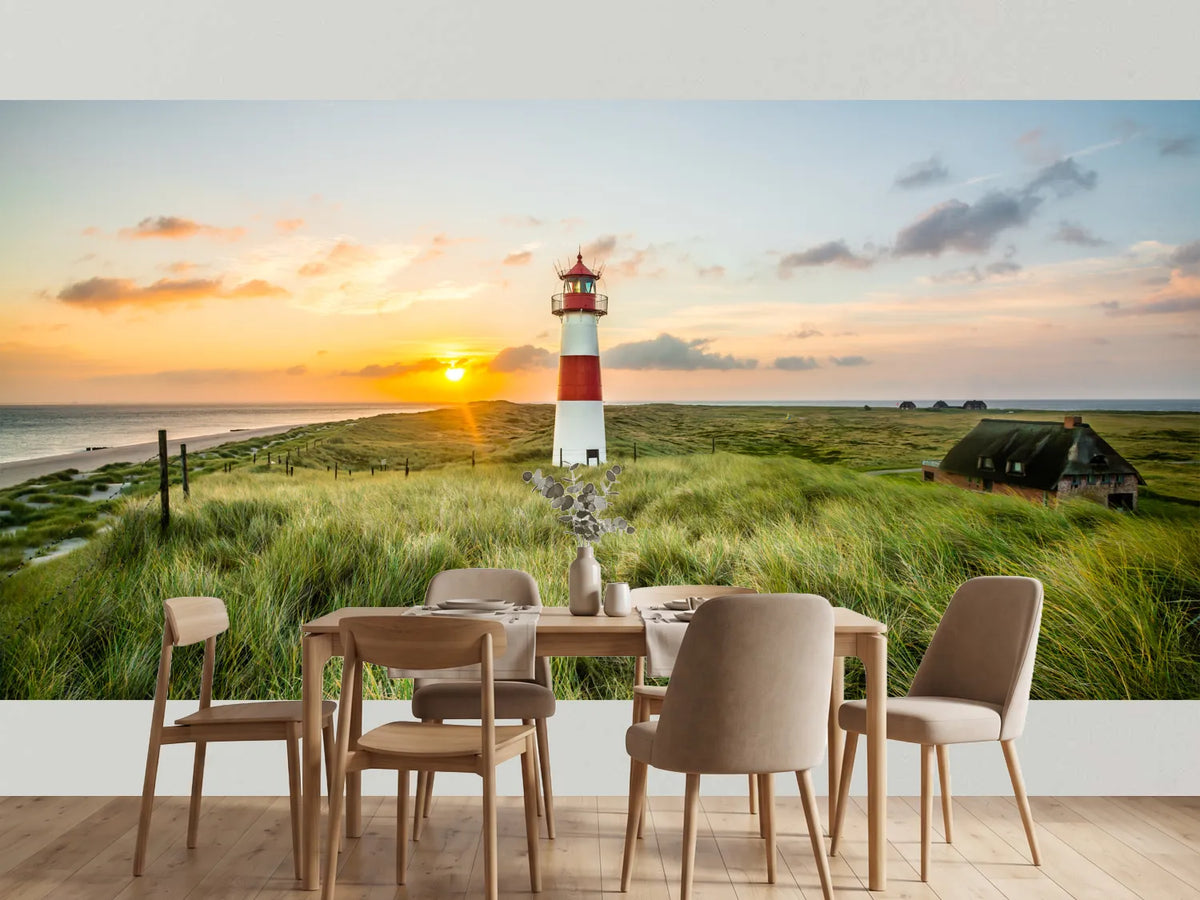 photo-wallpaper-sunrise-at-the-lighthouse-in-list-on-sylt