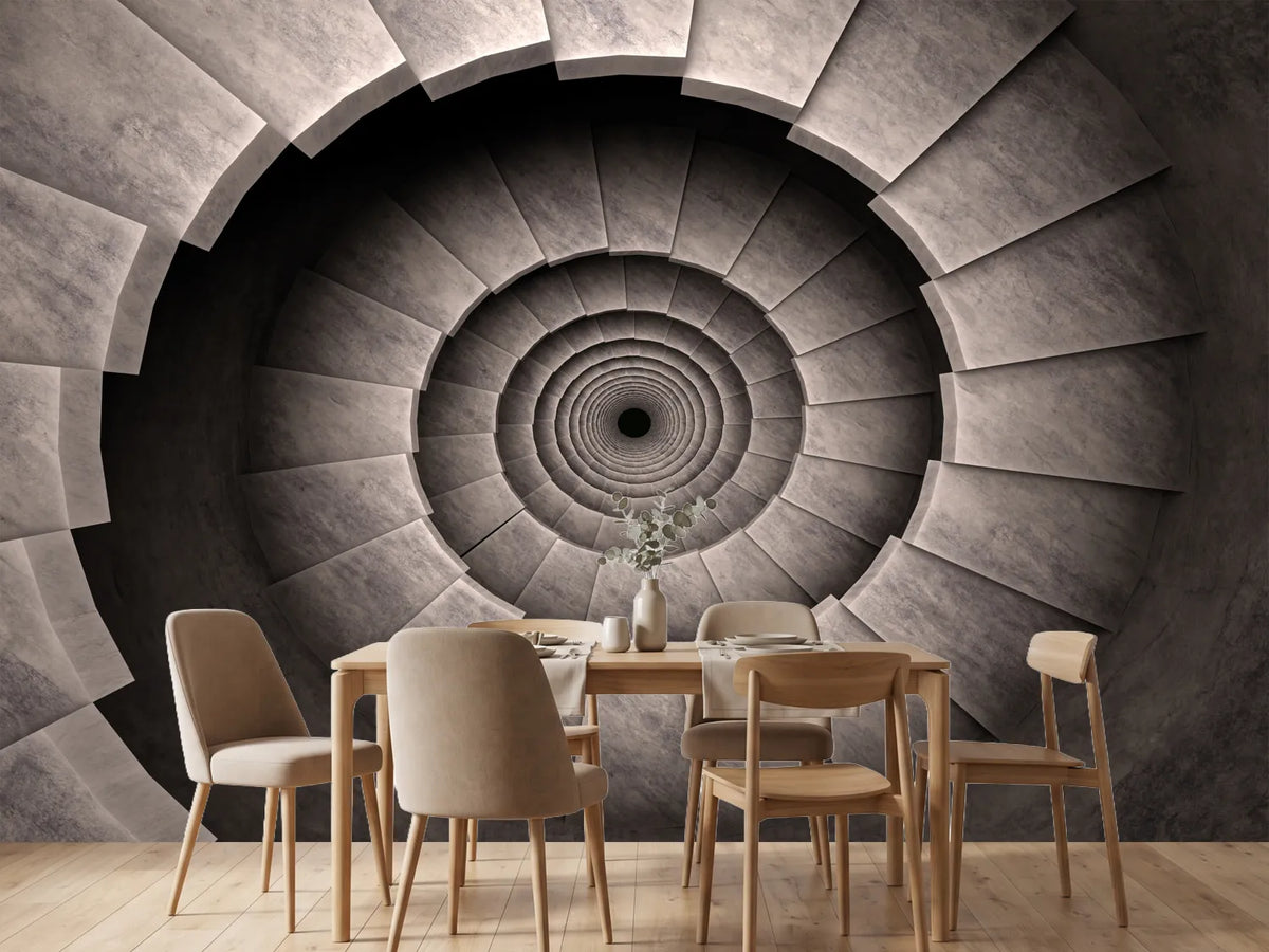photo-wallpaper-stone-spiral-staircase