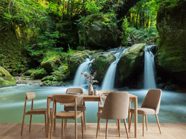 photo-wallpaper-falling-water-in-the-wood