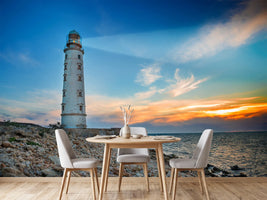 photo-wallpaper-sunset-at-the-lighthouse