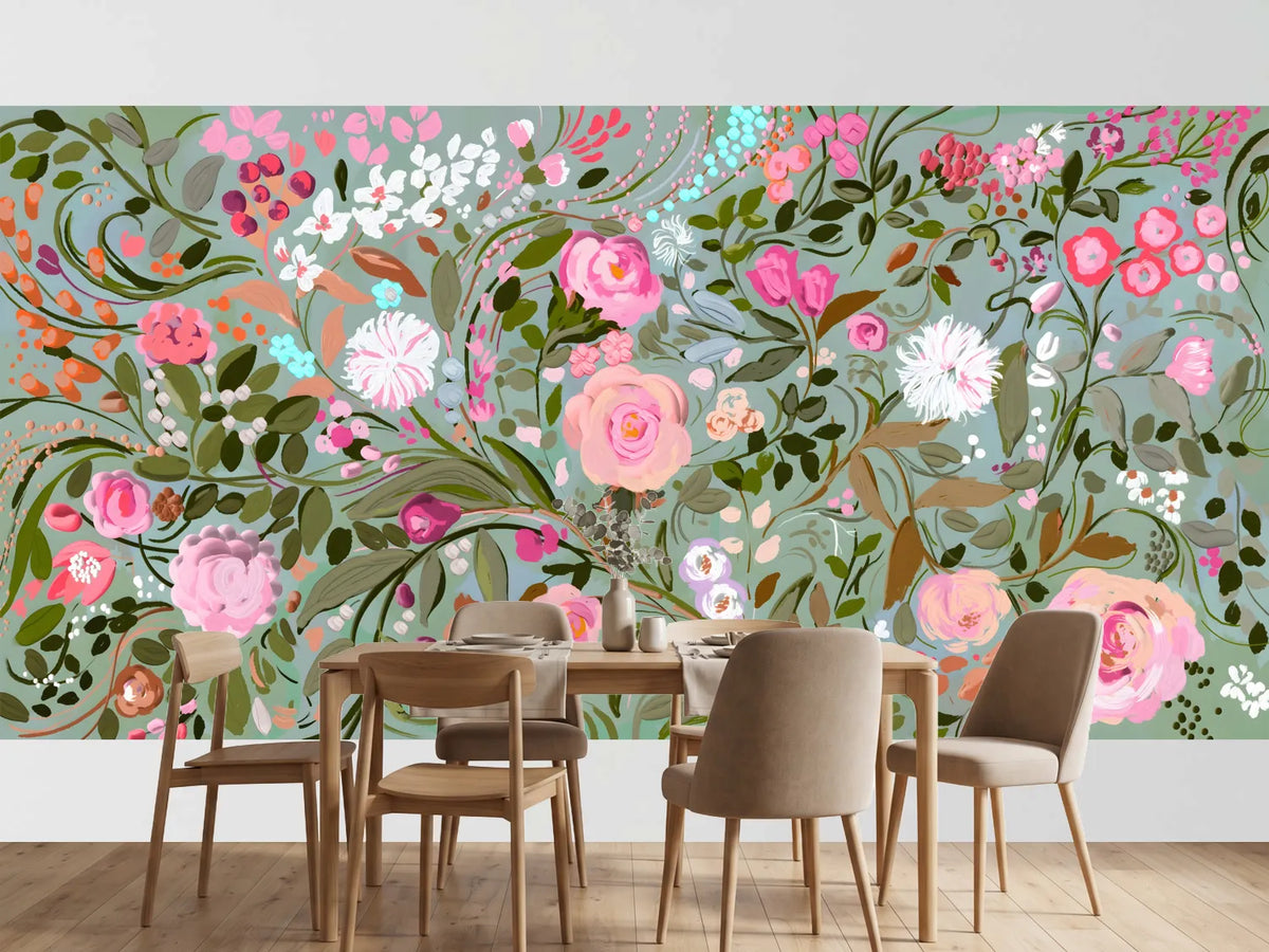 photo-wallpaper-pink-floral-garden