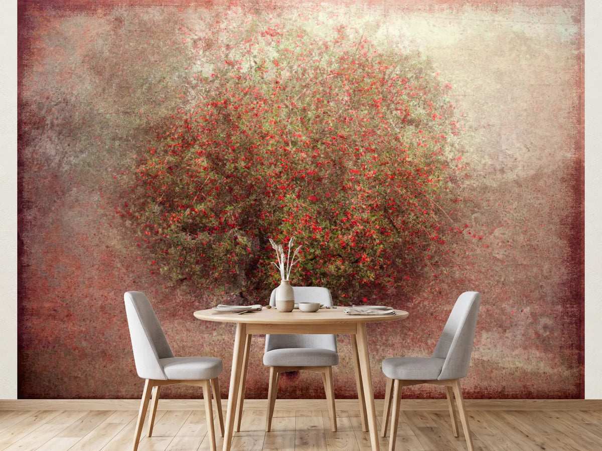 photo-wallpaper-rustic-berry-tree