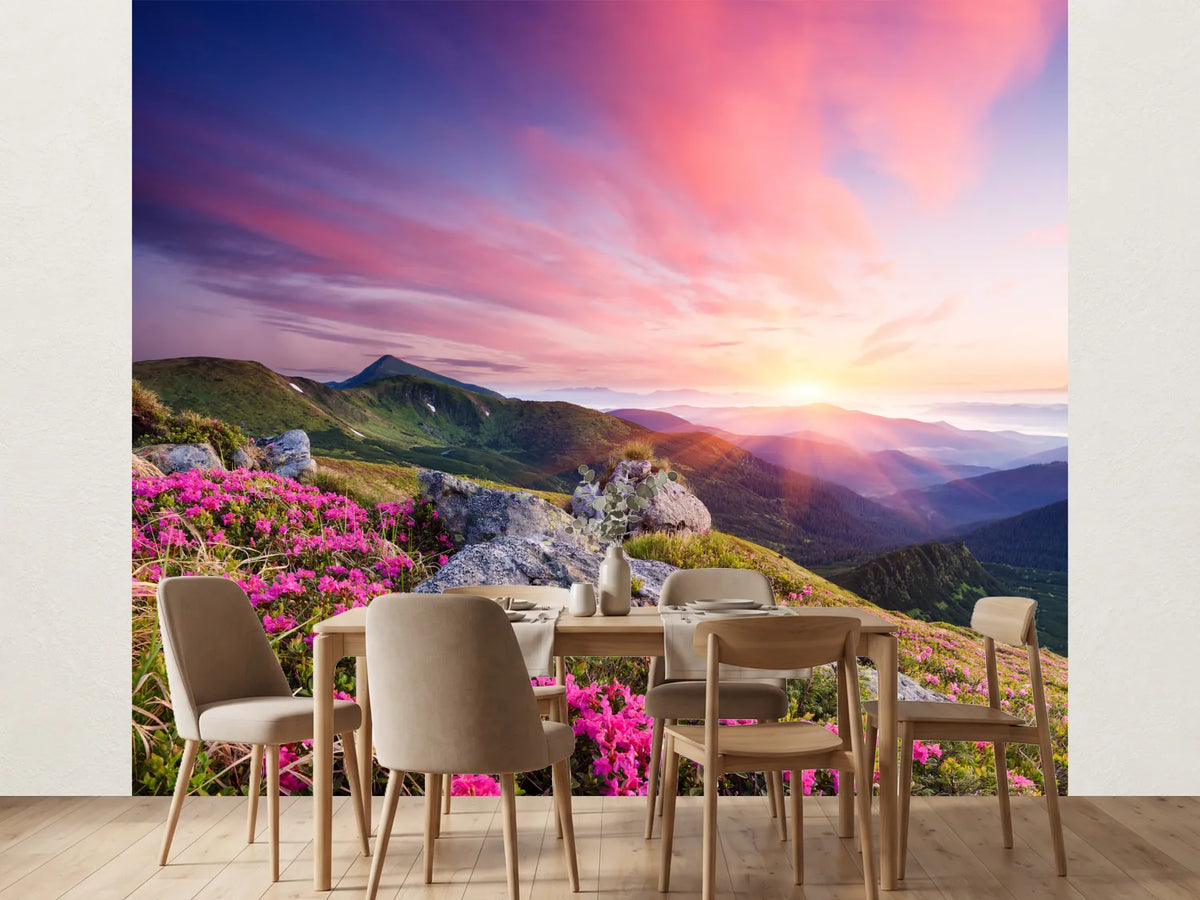 photo-wallpaper-summer-landscape-with-flowers-in-the-mountains