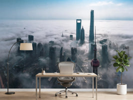 photo-wallpaper-shanghai-in-the-fog-from-above