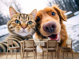 photo-wallpaper-cat-and-dog-best-friends-taking-a-selfie-shot-generative-ai