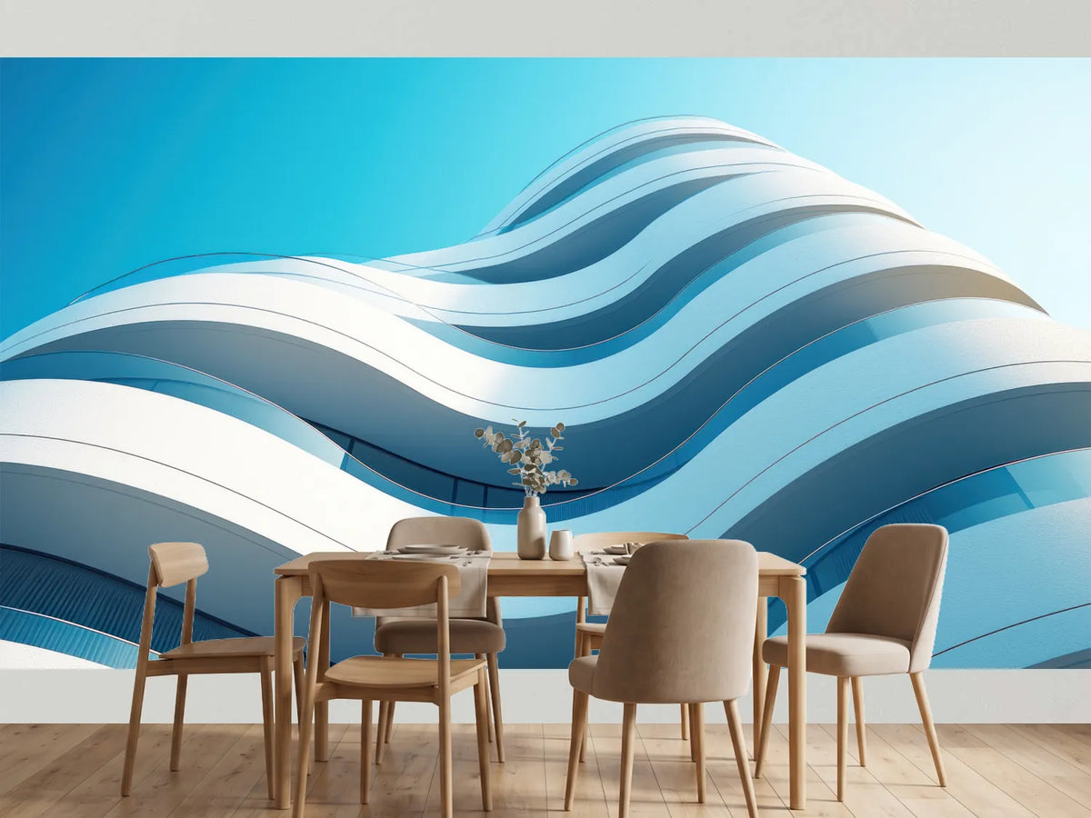 photo-wallpaper-undulating-white-facade-against-a-deep-blue-sky