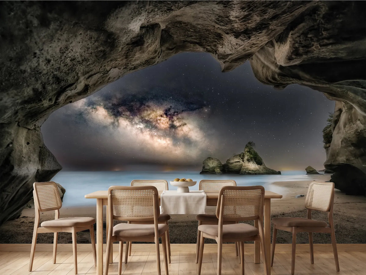 photo-wallpaper-starry-night-beach-cave