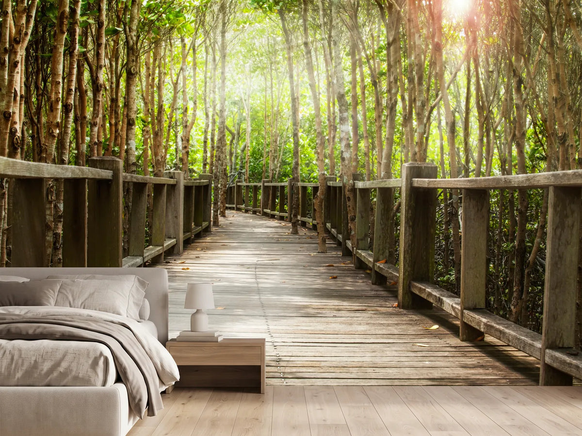 photo-wallpaper-wooden-bridge