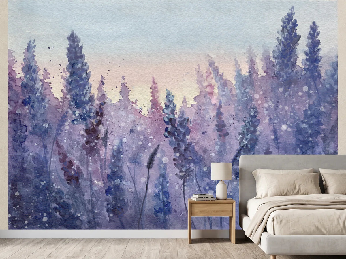 photo-wallpaper-lavender-sunset-glow