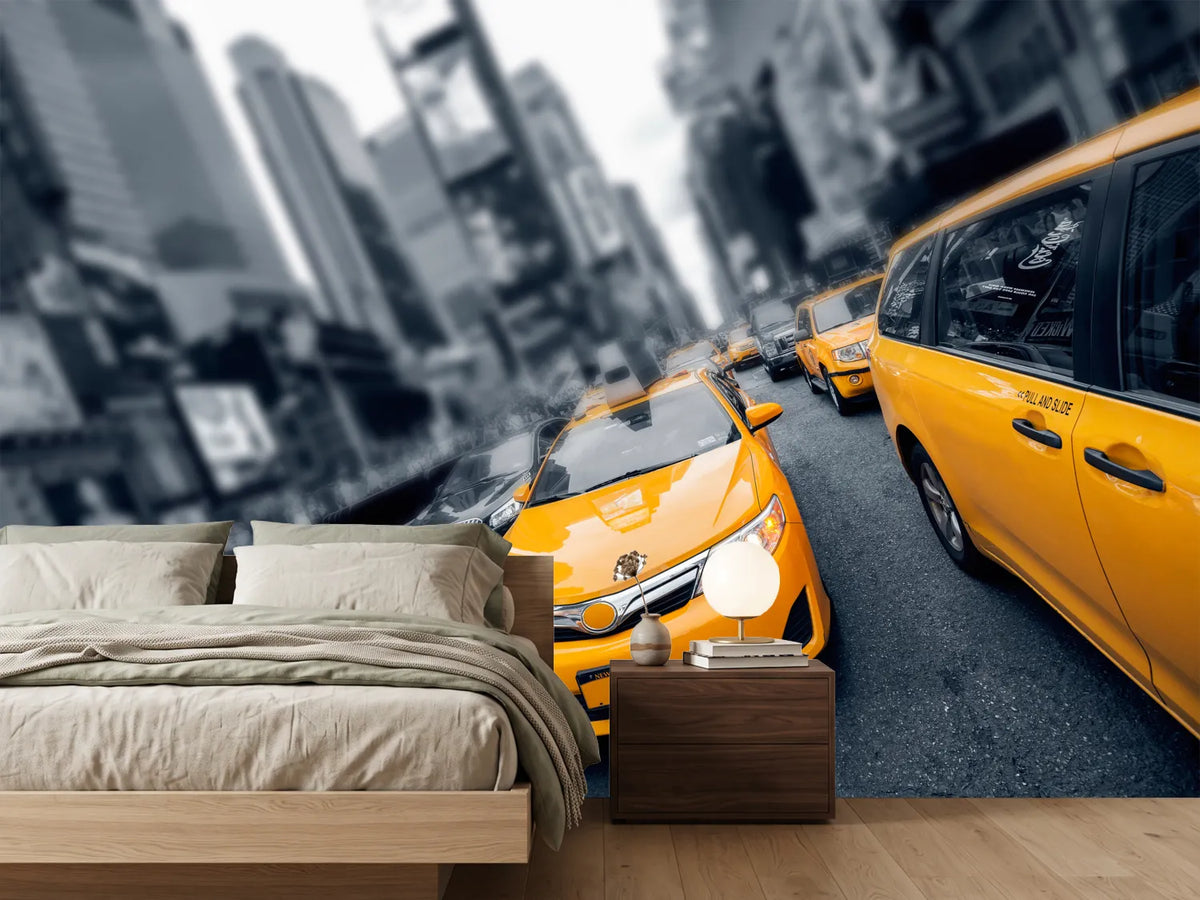 photo-wallpaper-taxi-in-nyc