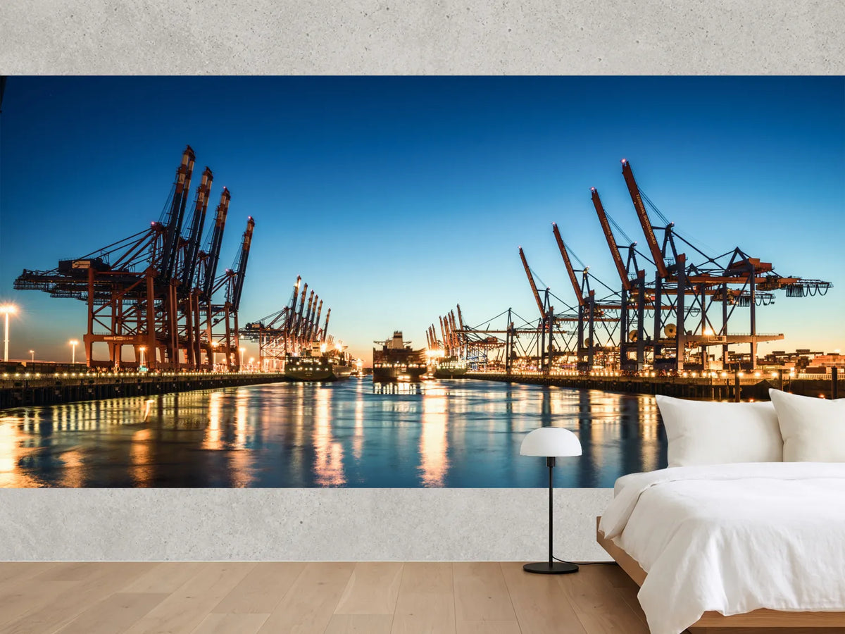 photo-wallpaper-hamburg-container-port