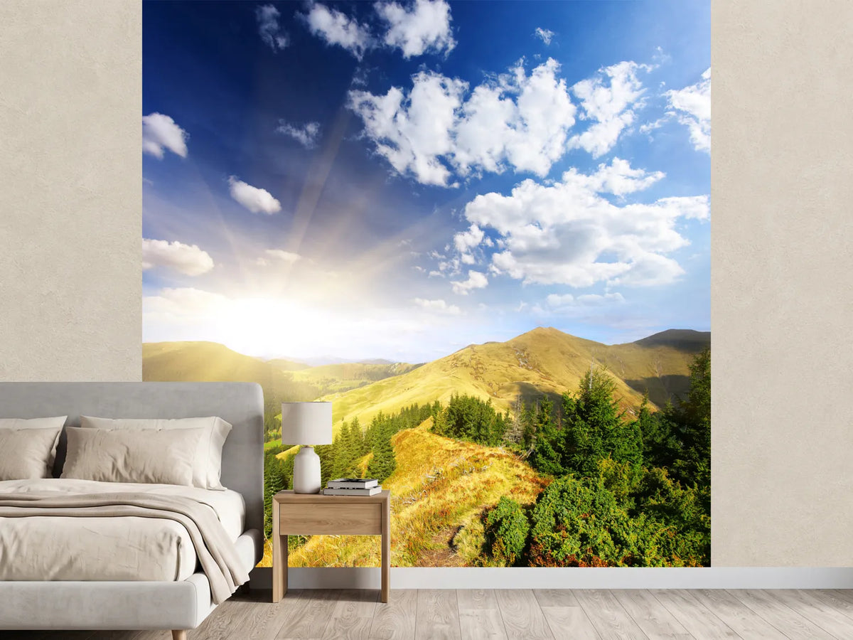photo-wallpaper-sunrise-in-the-mountains