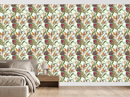 photo-wallpaper-exotic-floral-pattern