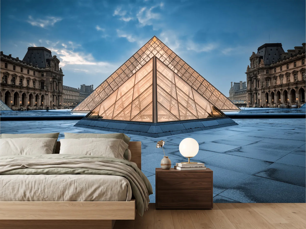 photo-wallpaper-louvre-pyramid-glow