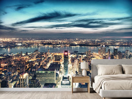 photo-wallpaper-skyline-manhattan-city-lights