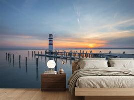 photo-wallpaper-lighthouse-in-the-sunset