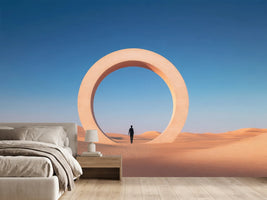 photo-wallpaper-surreal-desert-landscape-with-large-circular-structure