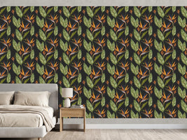 photo-wallpaper-vibrant-bird-paradise-pattern