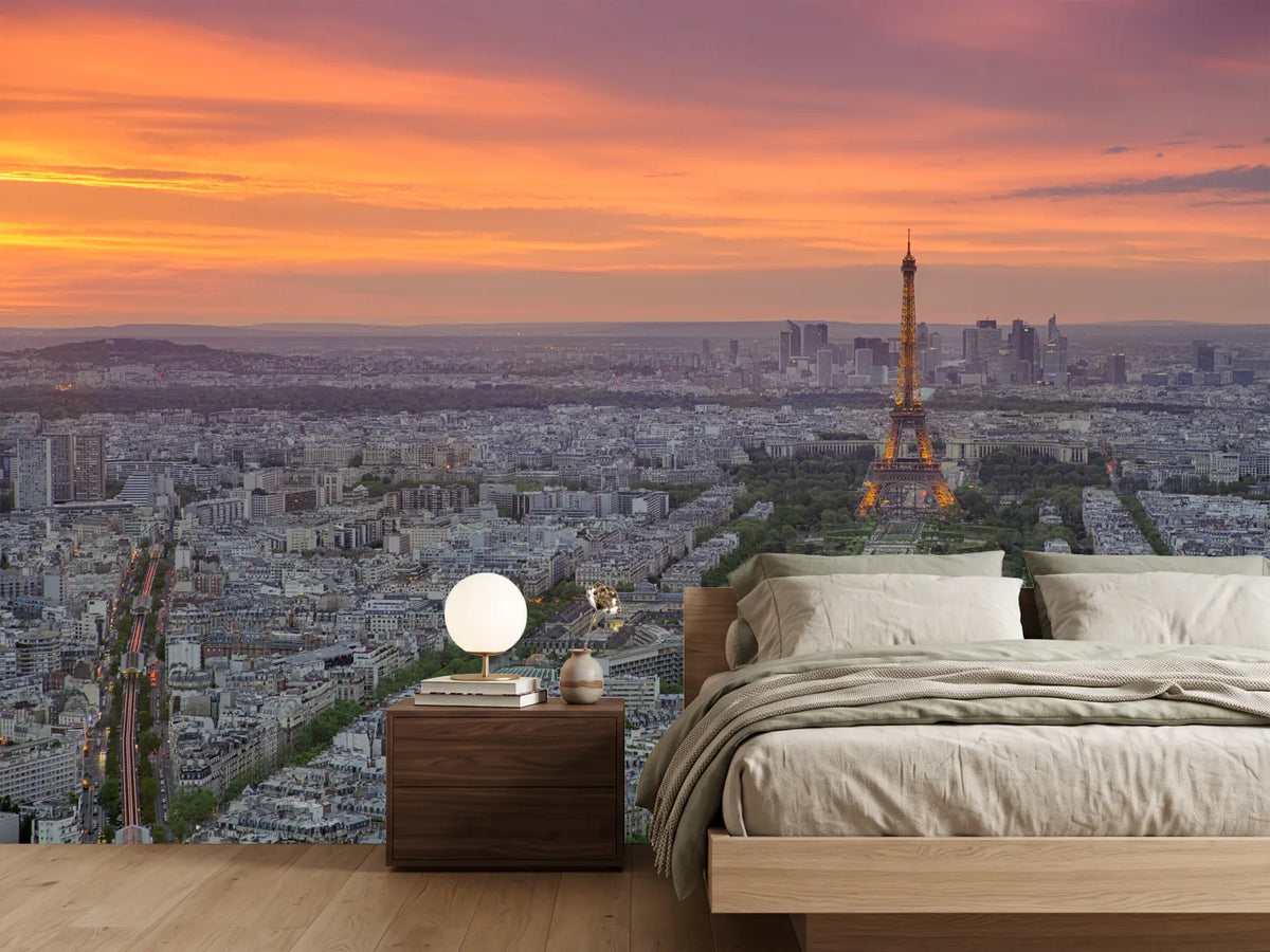 photo-wallpaper-paris-skyline-at-sunset