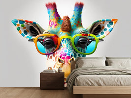 photo-wallpaper-colourful-giraffe-wearing-sunglasses-in-bold-pop-tones