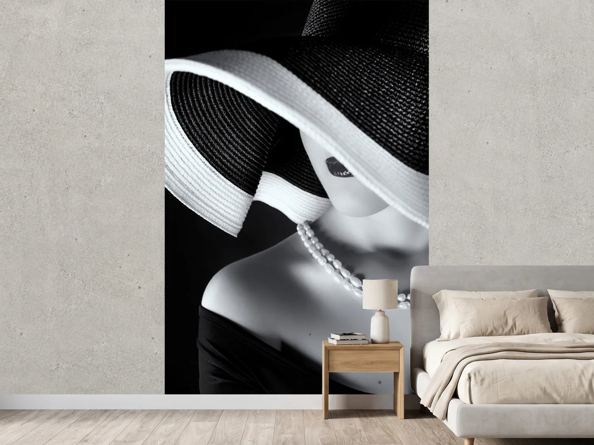 photo-wallpaper-la-femme-au-chapeau