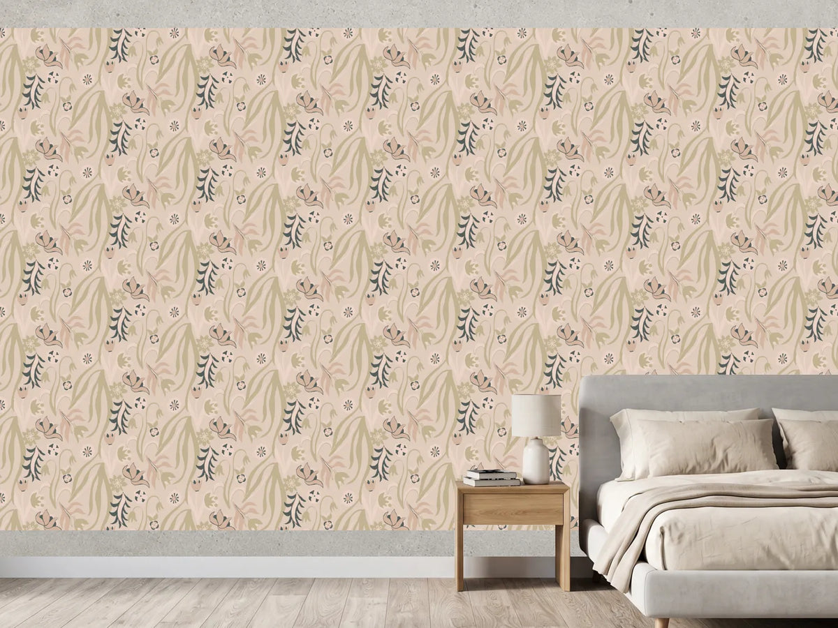 photo-wallpaper-gentle-botanical-pattern
