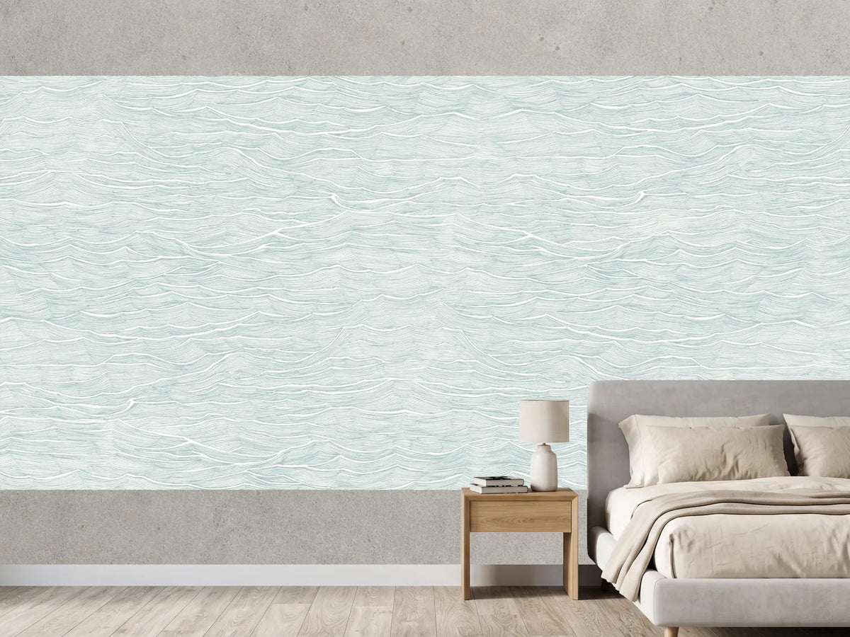 photo-wallpaper-delicate-aqua-lines