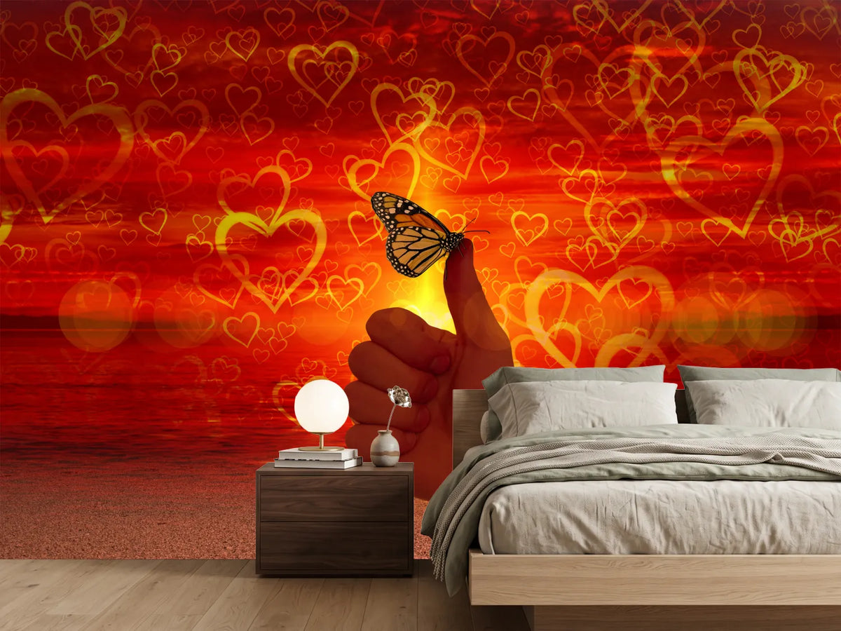 photo-wallpaper-the-butterfly-and-the-love