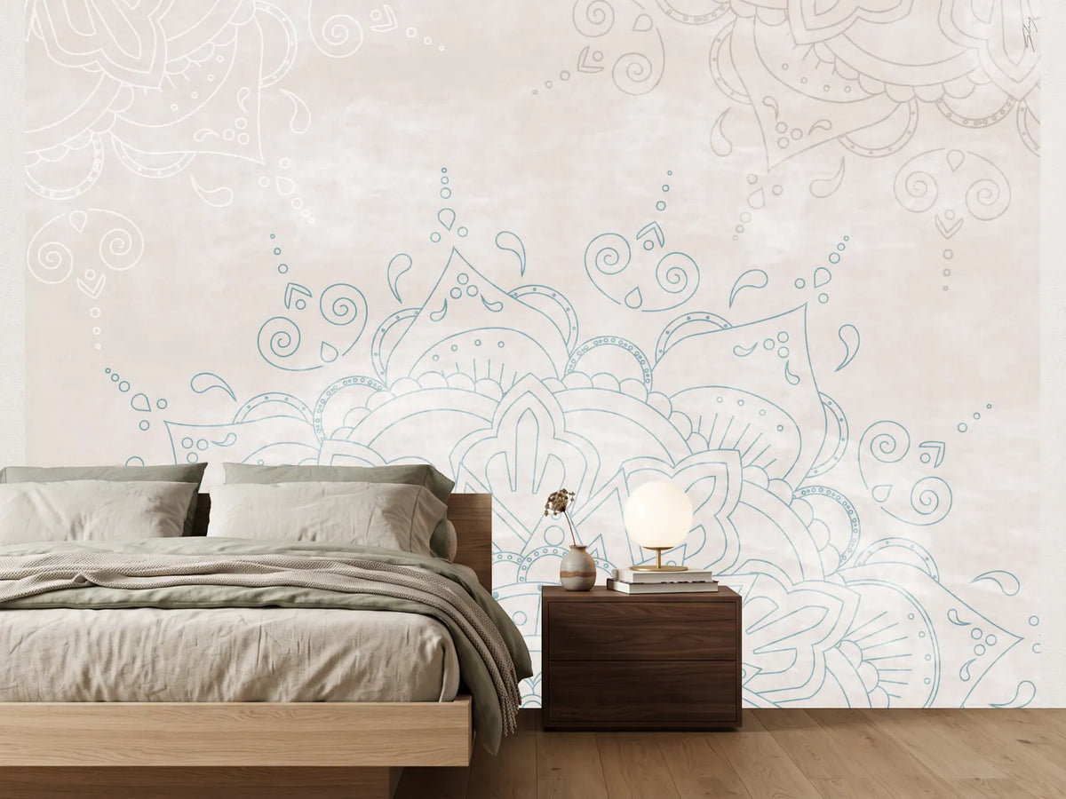 photo-wallpaper-ornate-mandala-drawing