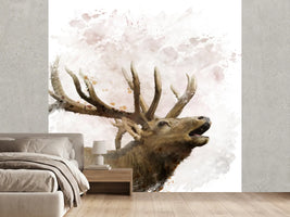 photo-wallpaper-elk-painting
