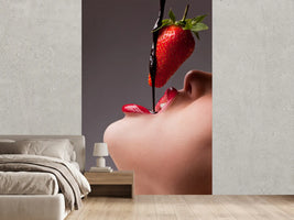 photo-wallpaper-strawberry-kiss