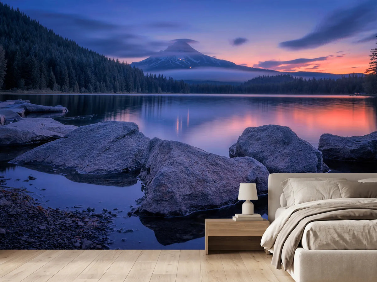 photo-wallpaper-twilight-at-trillium-lake-x