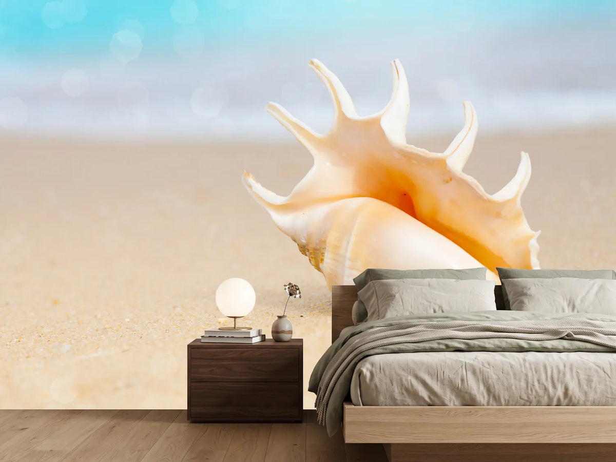 photo-wallpaper-the-shell-on-the-beach