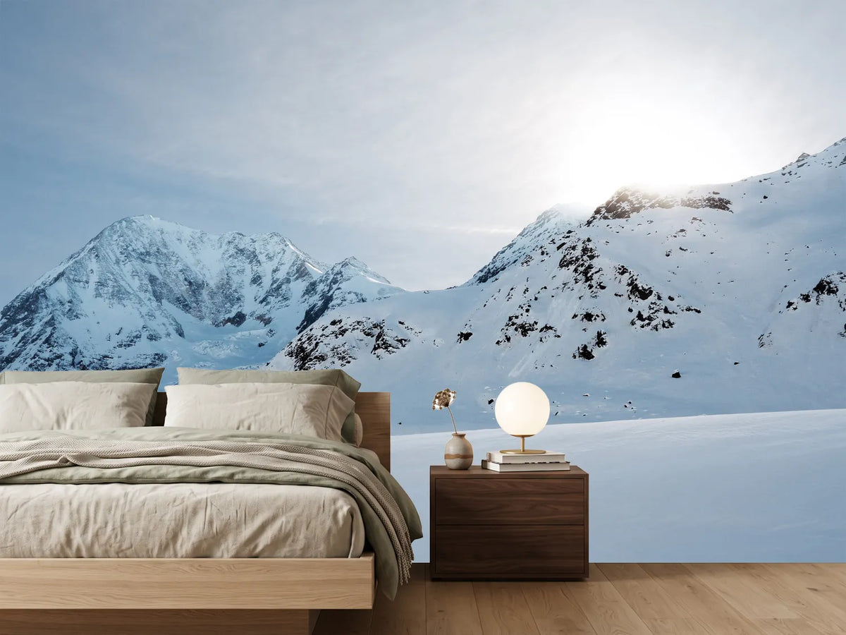 photo-wallpaper-snow-in-the-mountains